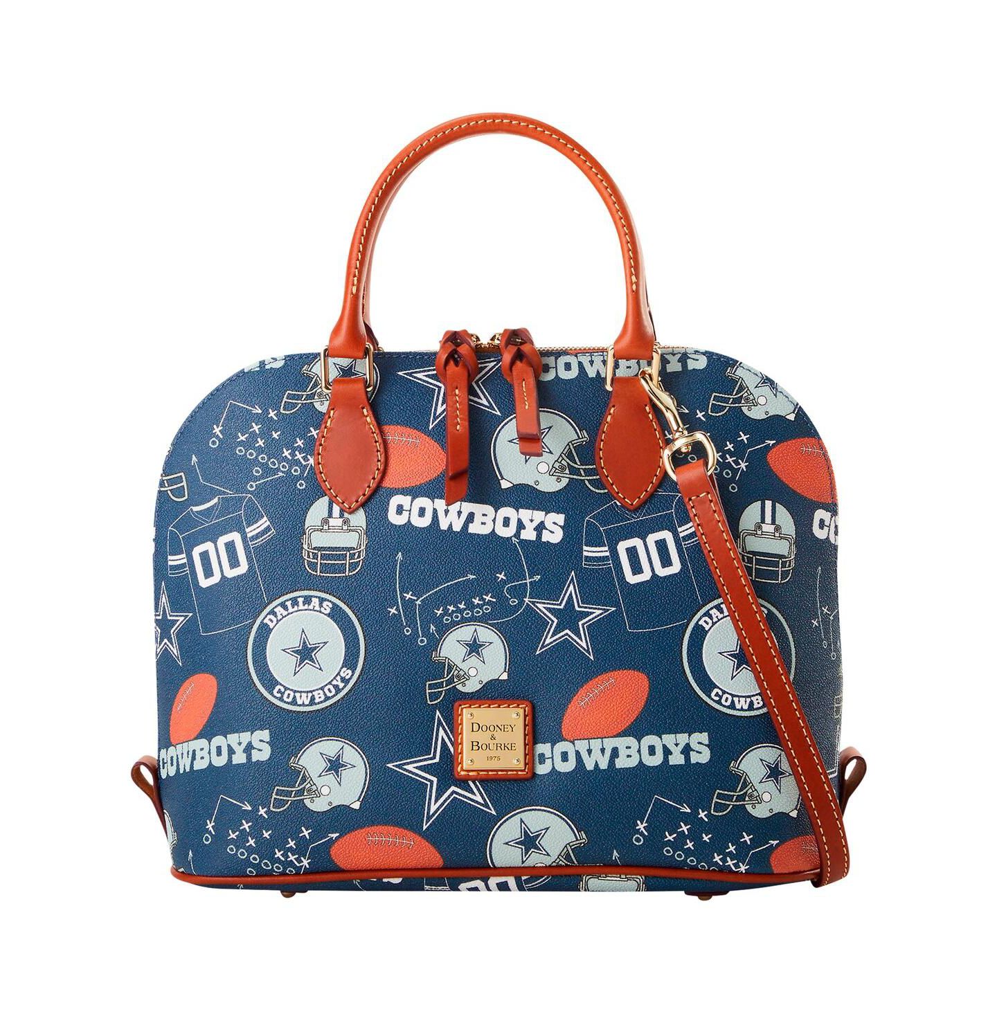 Женская сумка Dooney & Bourke Dallas Cowboys Game Day Zip Satchel — фото 1