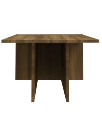 Coffee Table Brown Oak 43.9"x19.7"x13" Engineered Wood