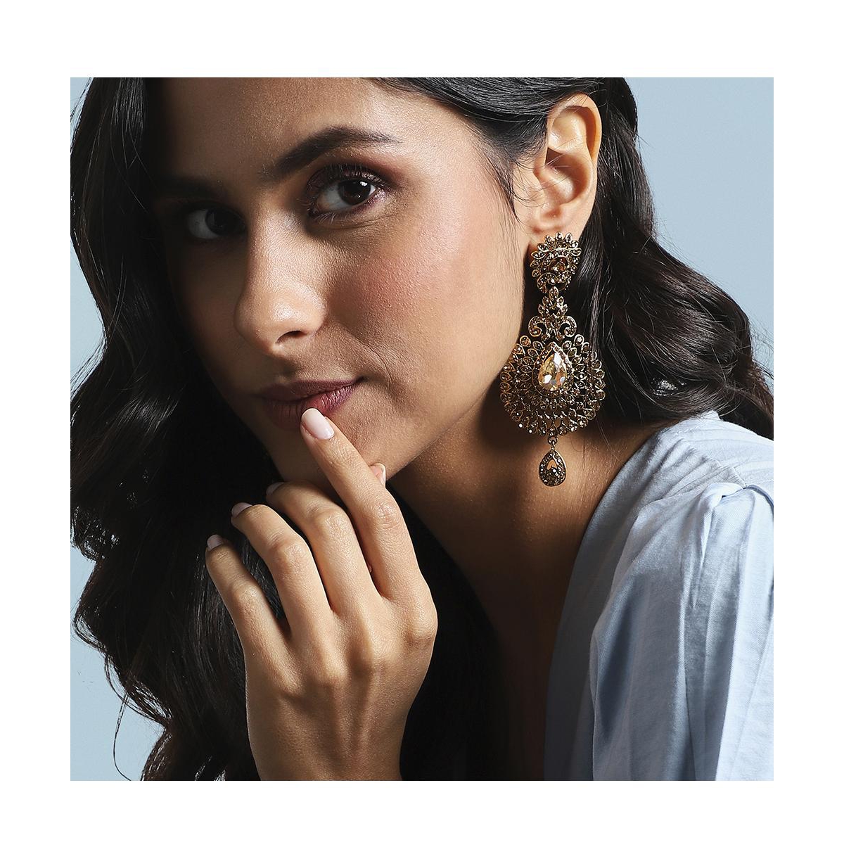 Crystal Drop Earrings