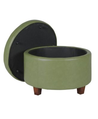 Rustic Wooden Ottoman for Stylish Seating and Storage in Living Room or Bedroom