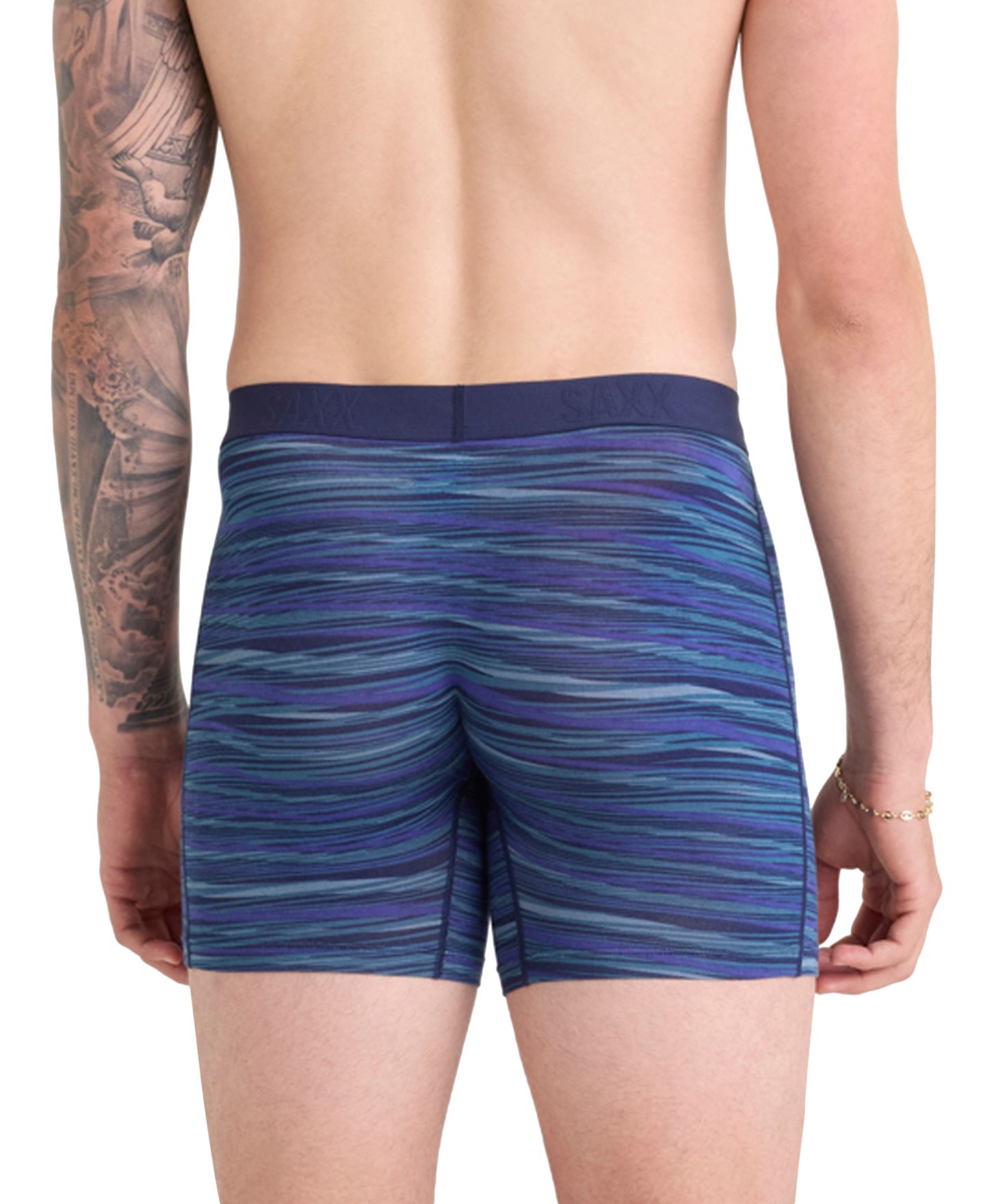 Трусы-боксеры Slim-Fit для мужчин, 2 шт. — SAXX, цвет: Тёмно-синий — фото 3