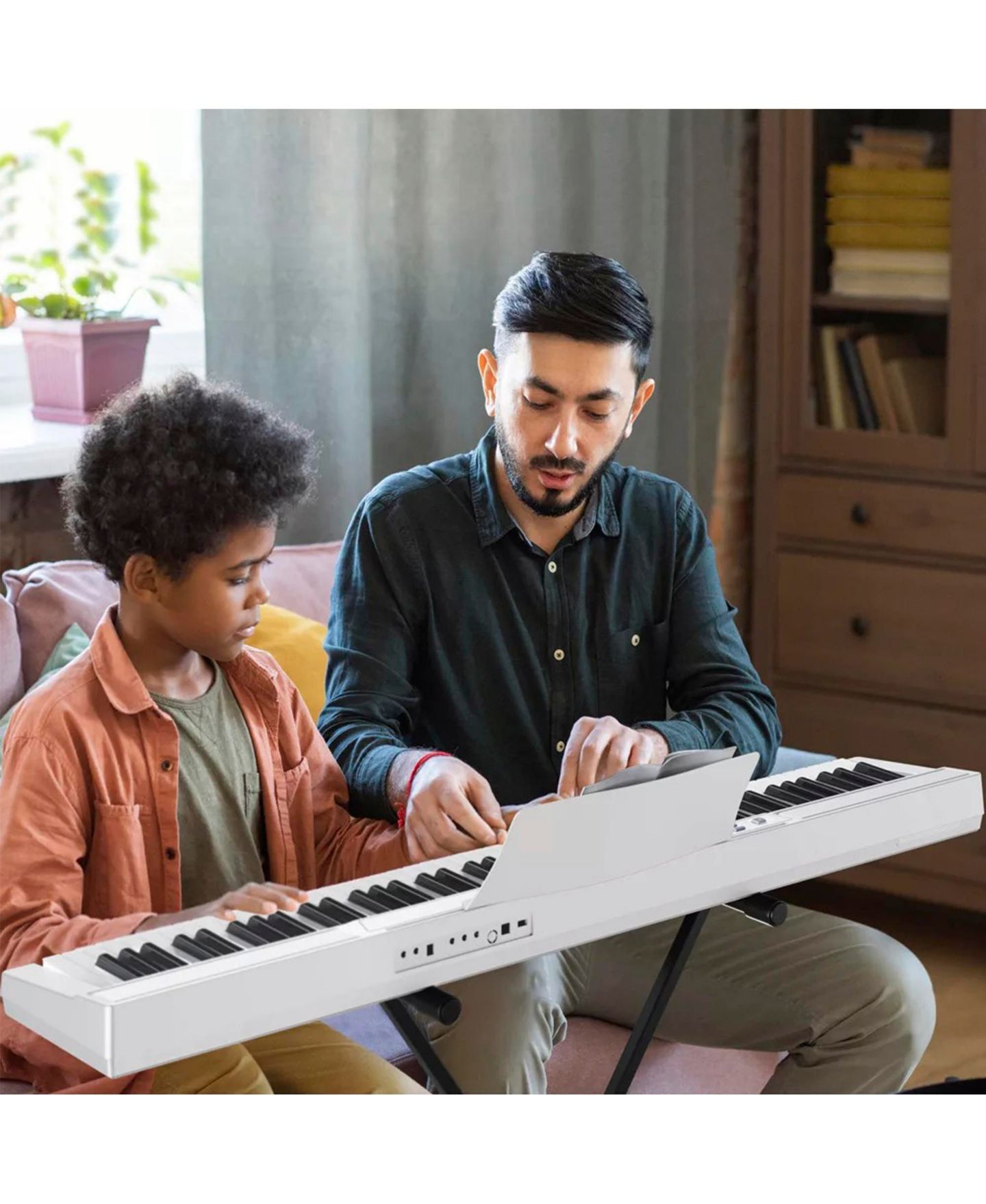 Детская игрушка SUGIFT Full-Size 88-Key Semi-Weighted Digital Piano Keyboard, Ages 5+ — фото 6