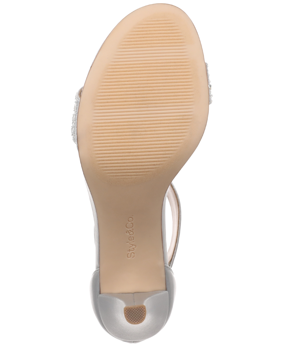 Shop Style & Co Women's Phillys Two-piece Evening Sandals, Created For Macy's