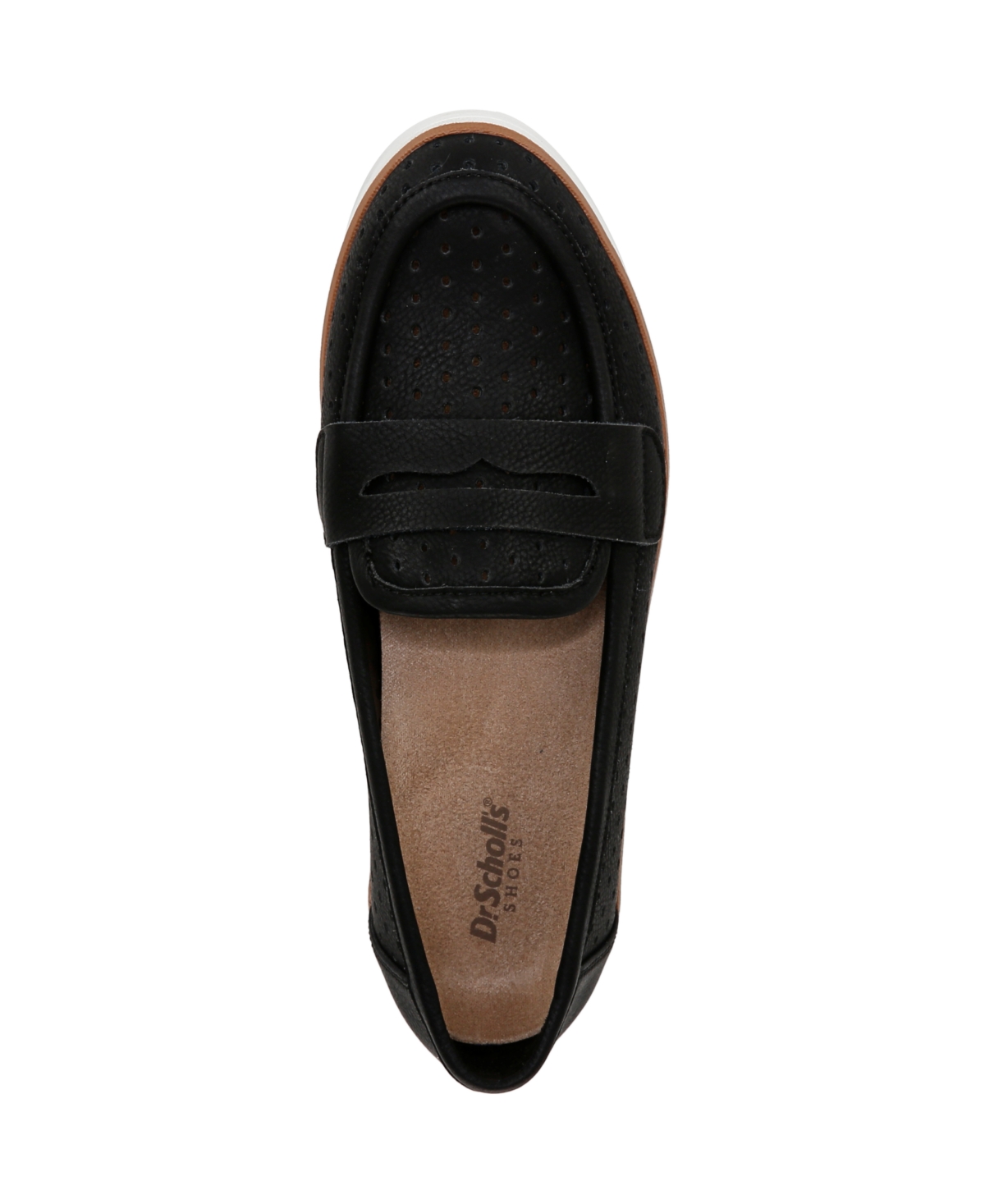 Shop Dr. Scholl's Women's Nice Day Breezy Penny Loafers In Black Leather