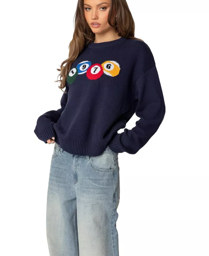 Women's 1976 Billiards Sweater - thumbnail 4