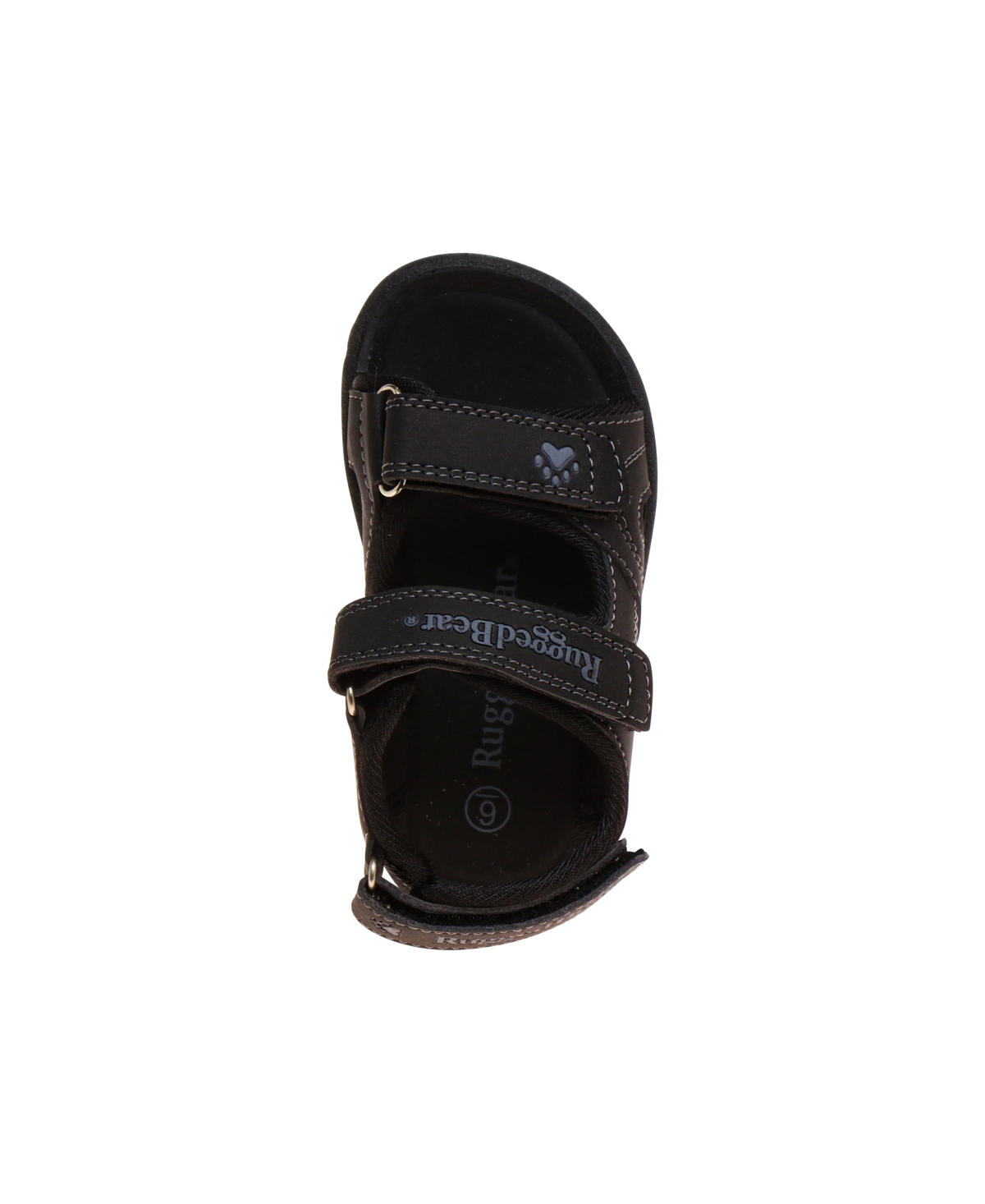 Rugged Bear Toddler Boys Open-toe Sport Sandals In Black
