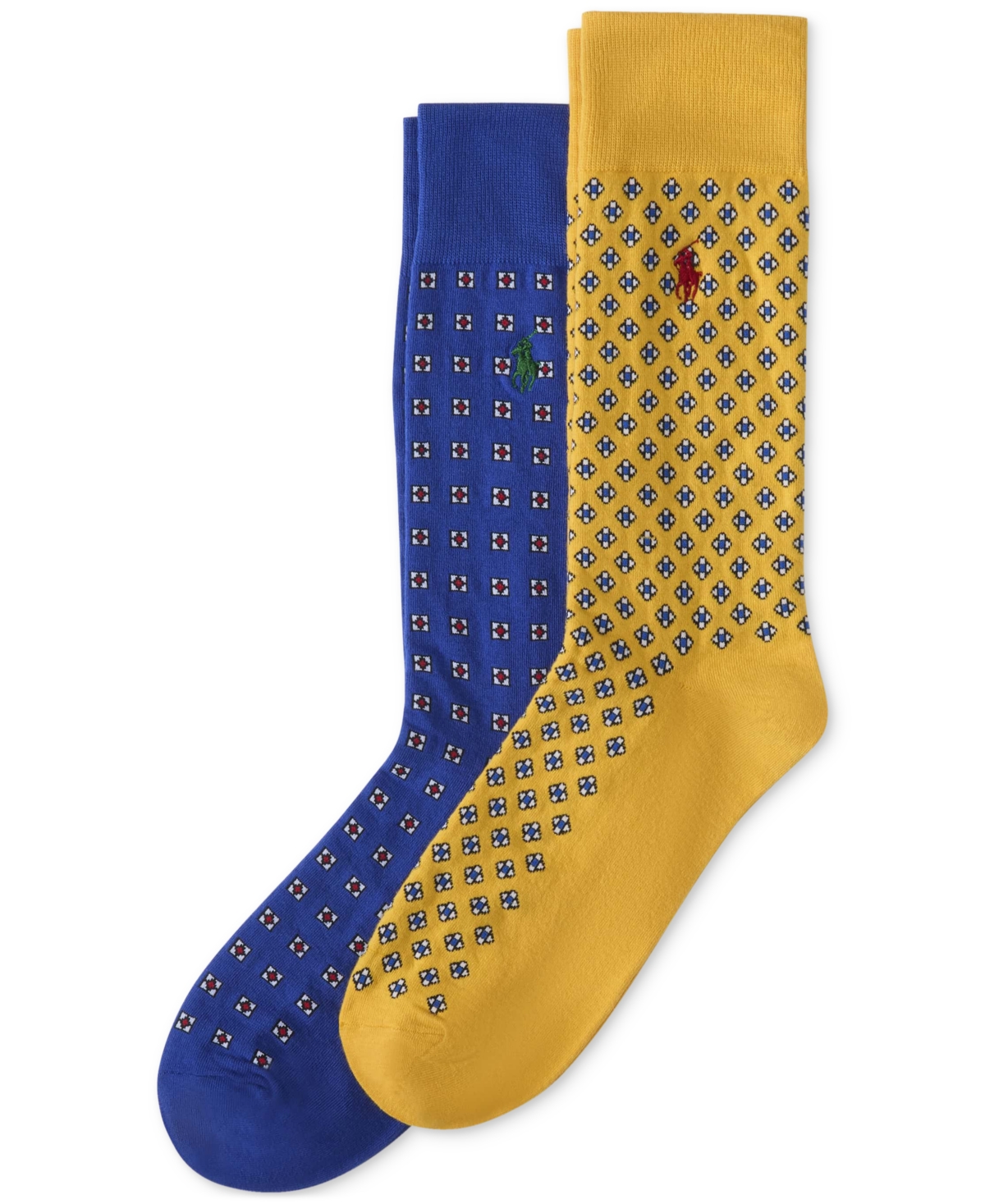 Polo Ralph Lauren Men's 2-pk. Foulard Slack Socks In Multi