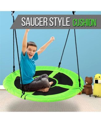 Kids Tree Swing Tent with Detachable Play Tent & Rope Kit