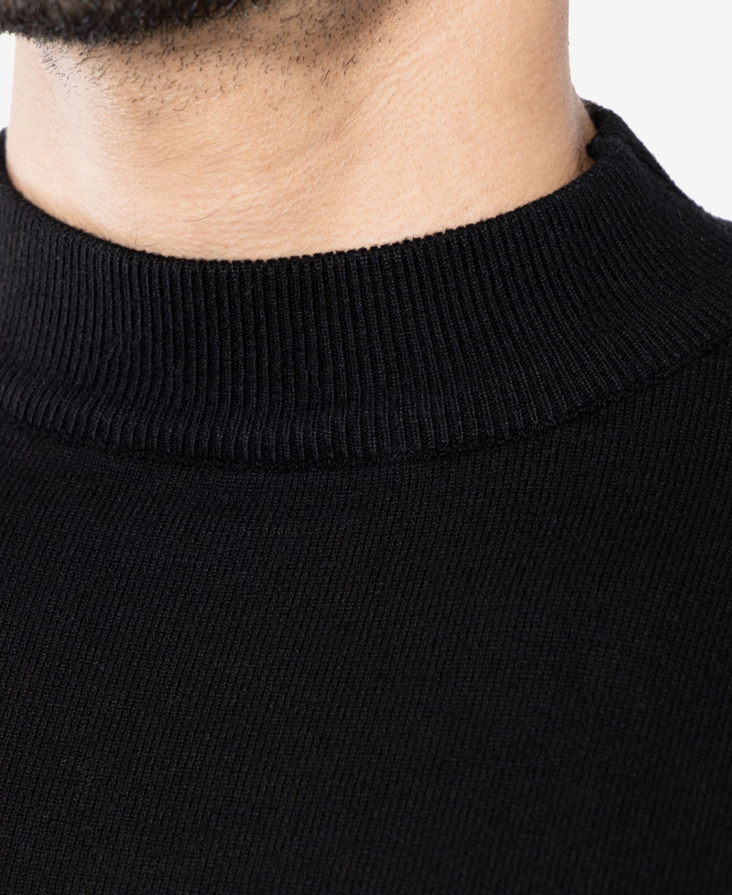 Big & Tall Mock Neck Sweater