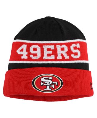 New Era - Men's Scarlet San Francisco 49ers Reverse Cuffed Knit Hat