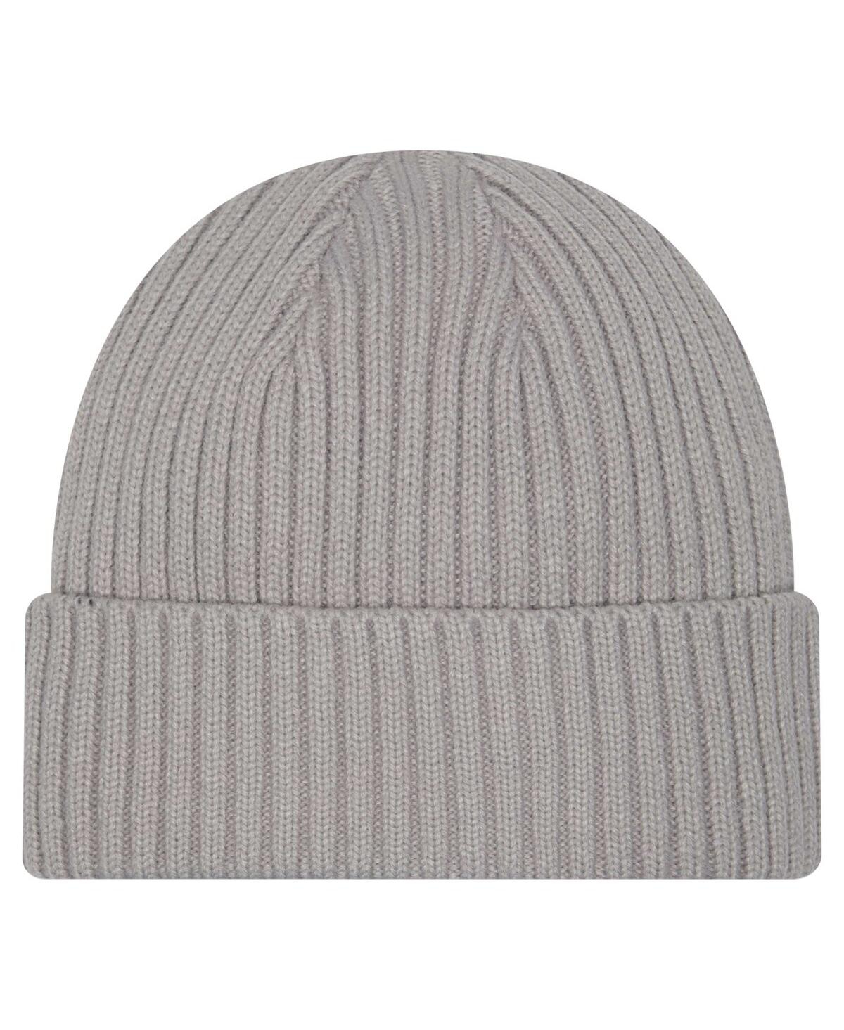 New Era Big Boys And Girls Gray San Francisco 49ers Color Pack Cuffed Knit Hat In Gray
