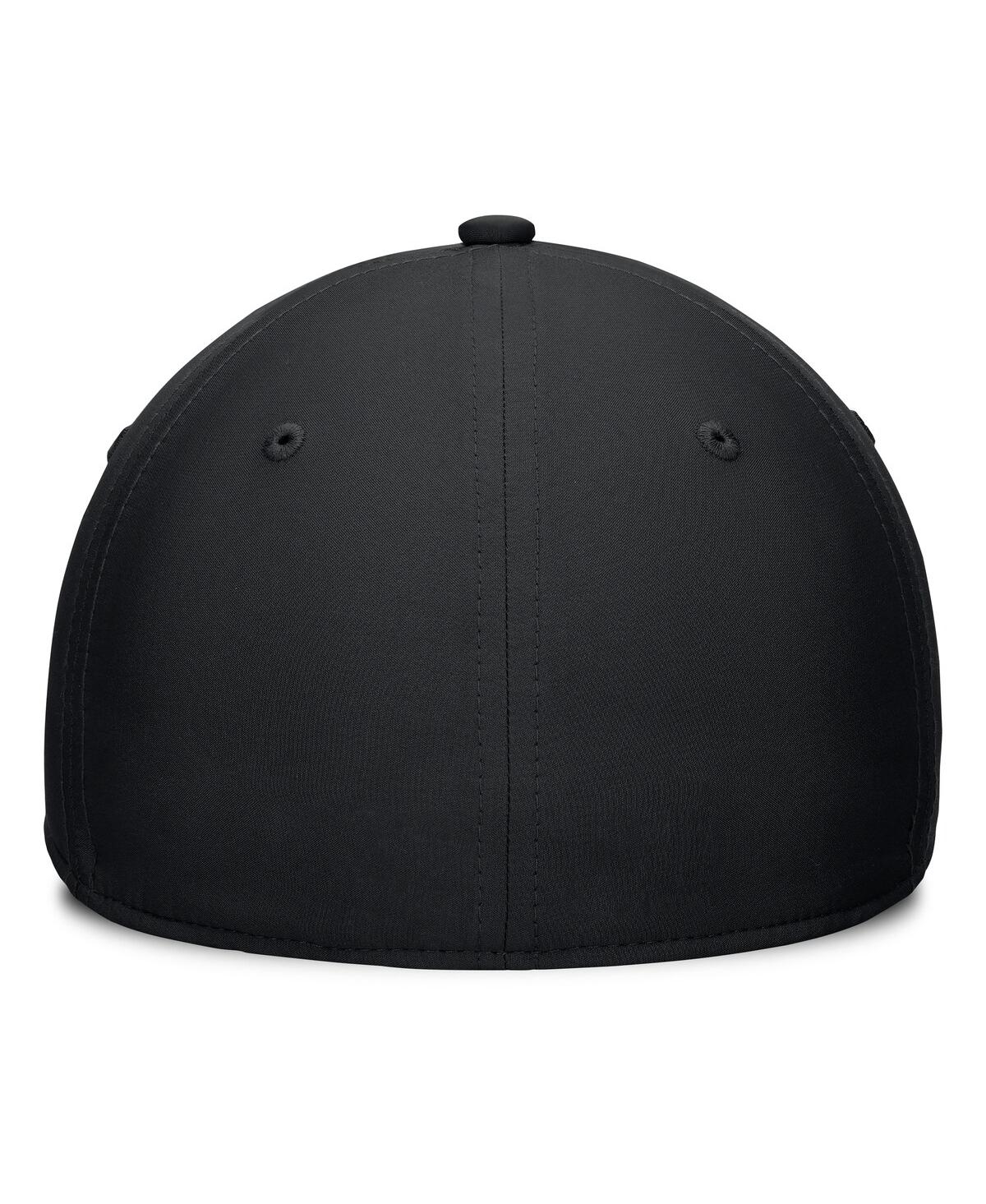 Fanatics Men's Gray/black Boston Bruins Fundamental Top Shelf 2-tone Flex Hat In Gray,black