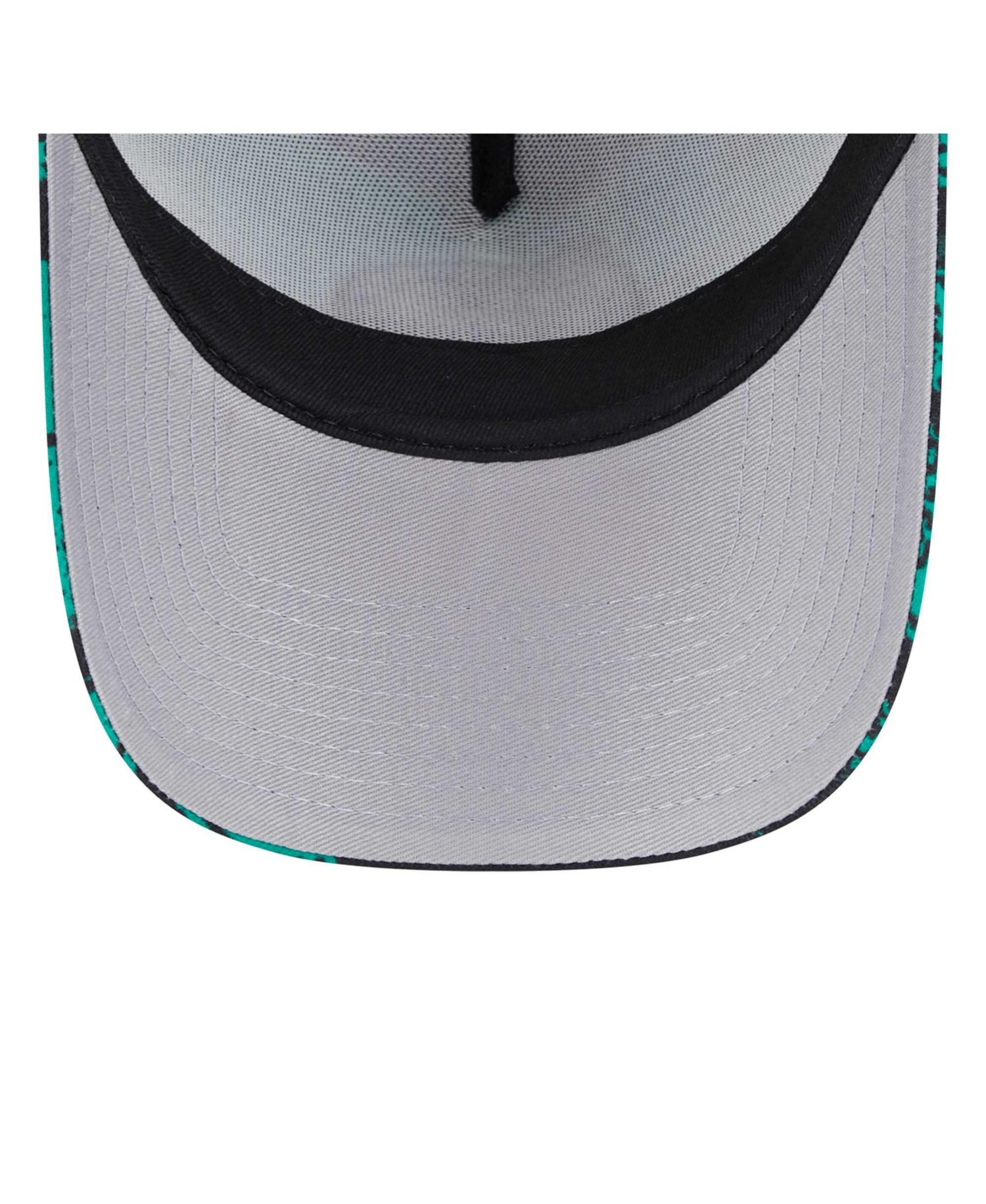 Men's Black/Kelly Green Boston Celtics Tip Off A-Frame Trucker 9FORTY Adjustable Hat