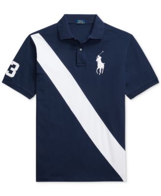 Men's Big & Tall Big Pony Mesh Polo Shirt