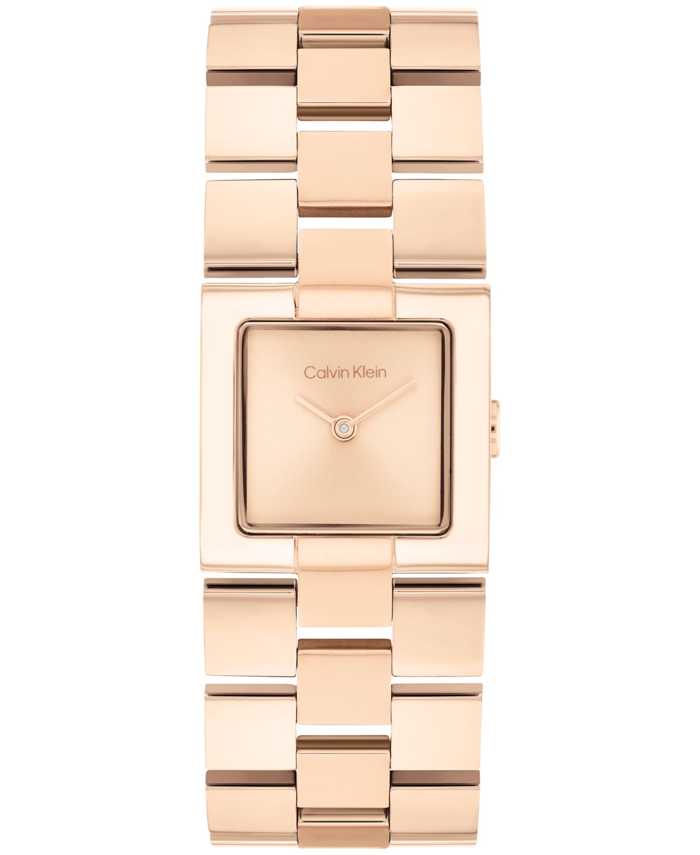 Женские часы Calvin Klein CK Meridian Rose Gold Tone Stainless Steel Bracelet Watch, 22mm — фото 1