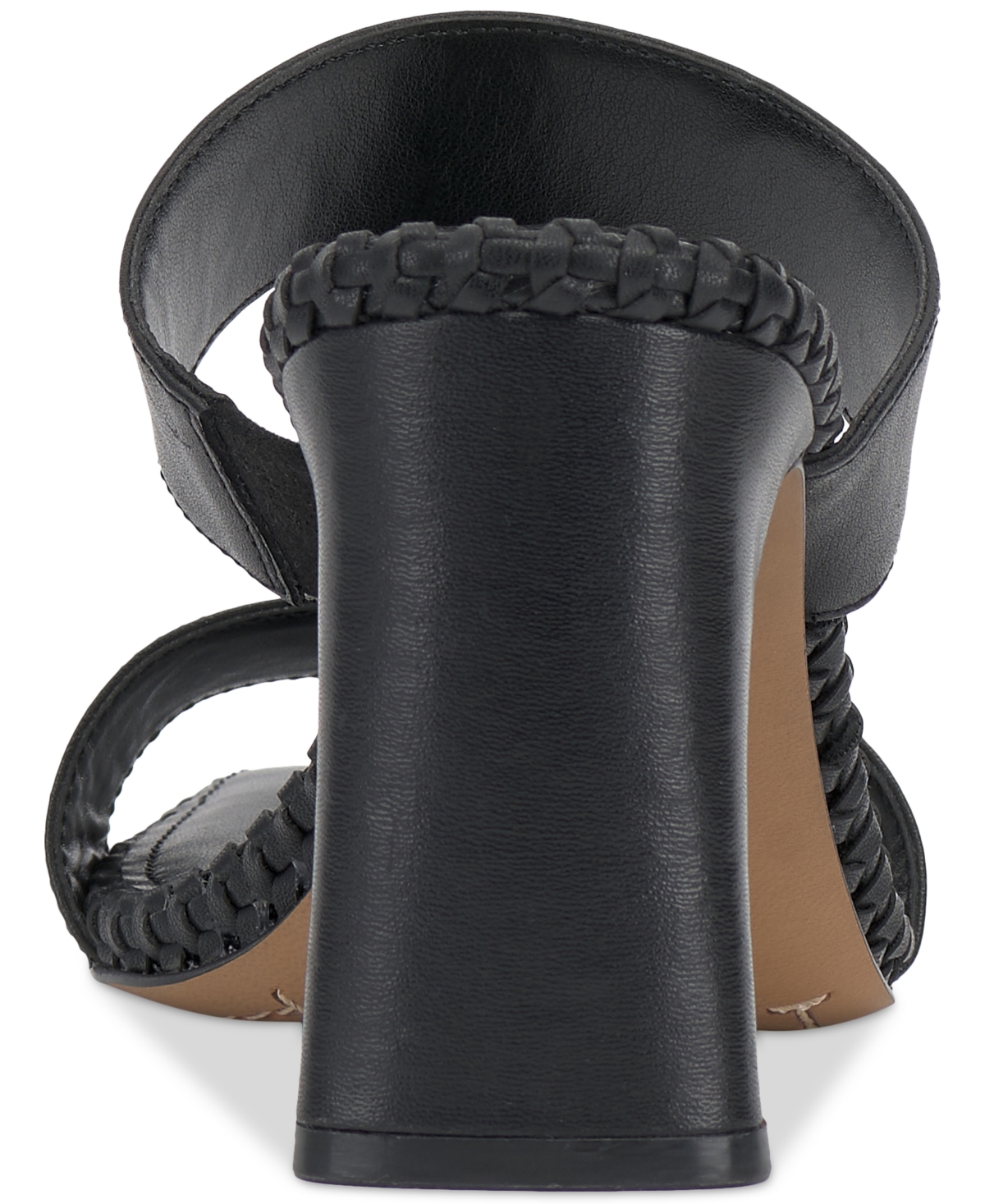 Vince Camuto Kaden Slide Sandal In Black Leather