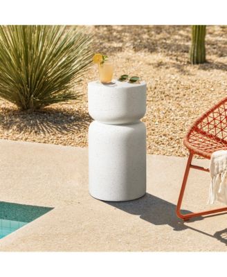 Round MgO Indoor/Outdoor Use Side Table