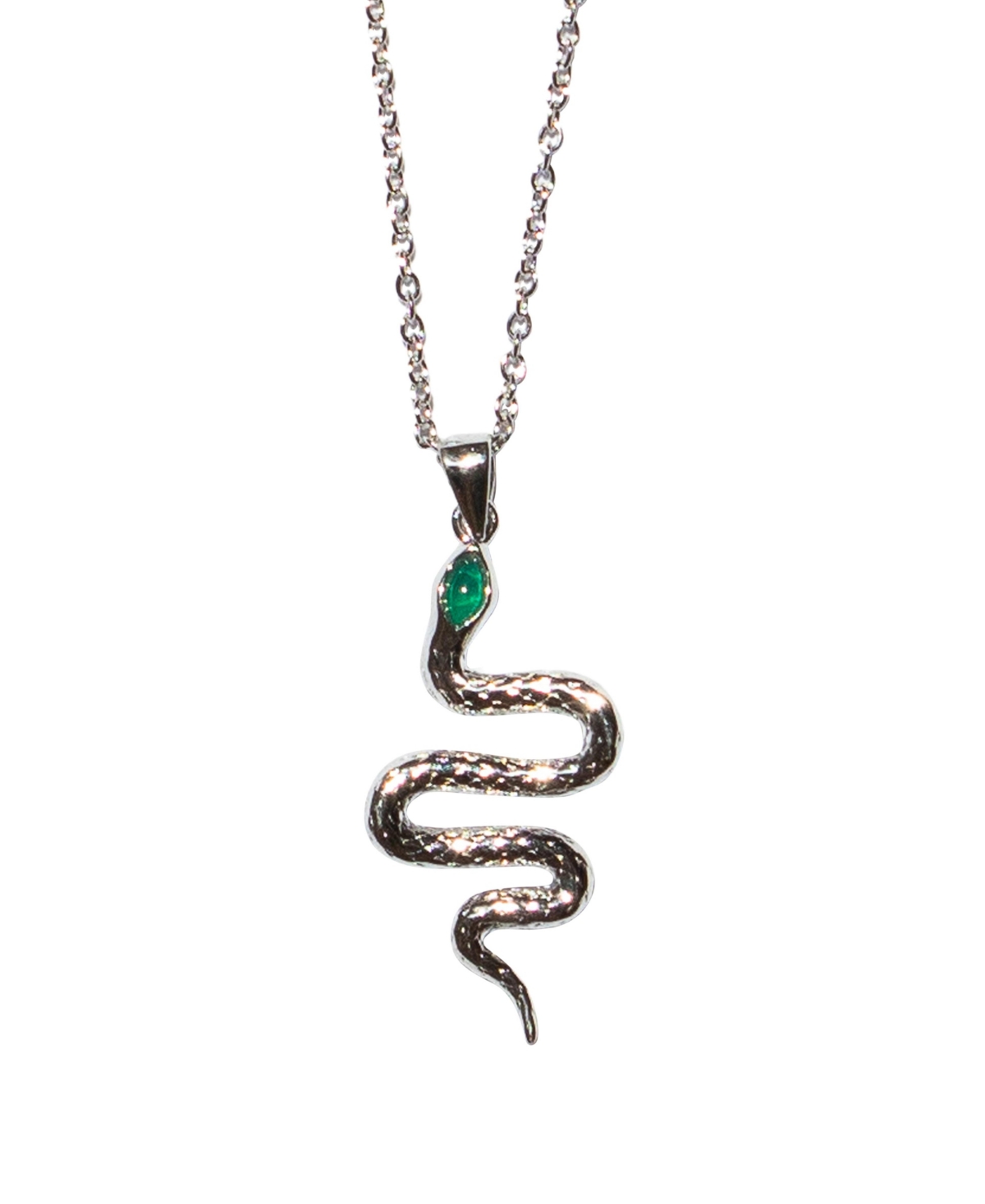 Year of the Snake I &#x2014; Limited edition pendant necklace - Bright Green