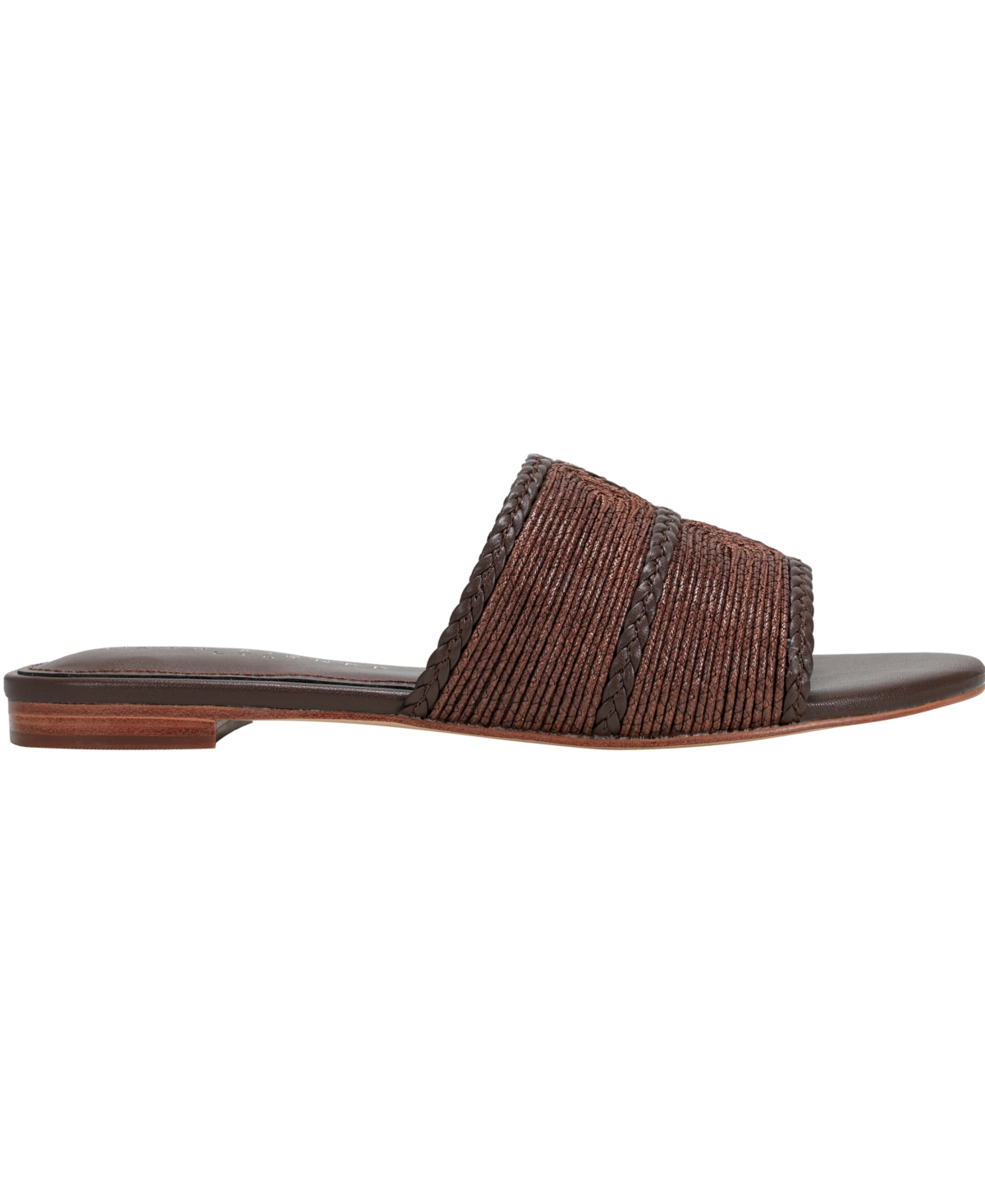 MARC FISHER LTD WOMEN'S ZURI SLIP-ON FLAT SANDALS