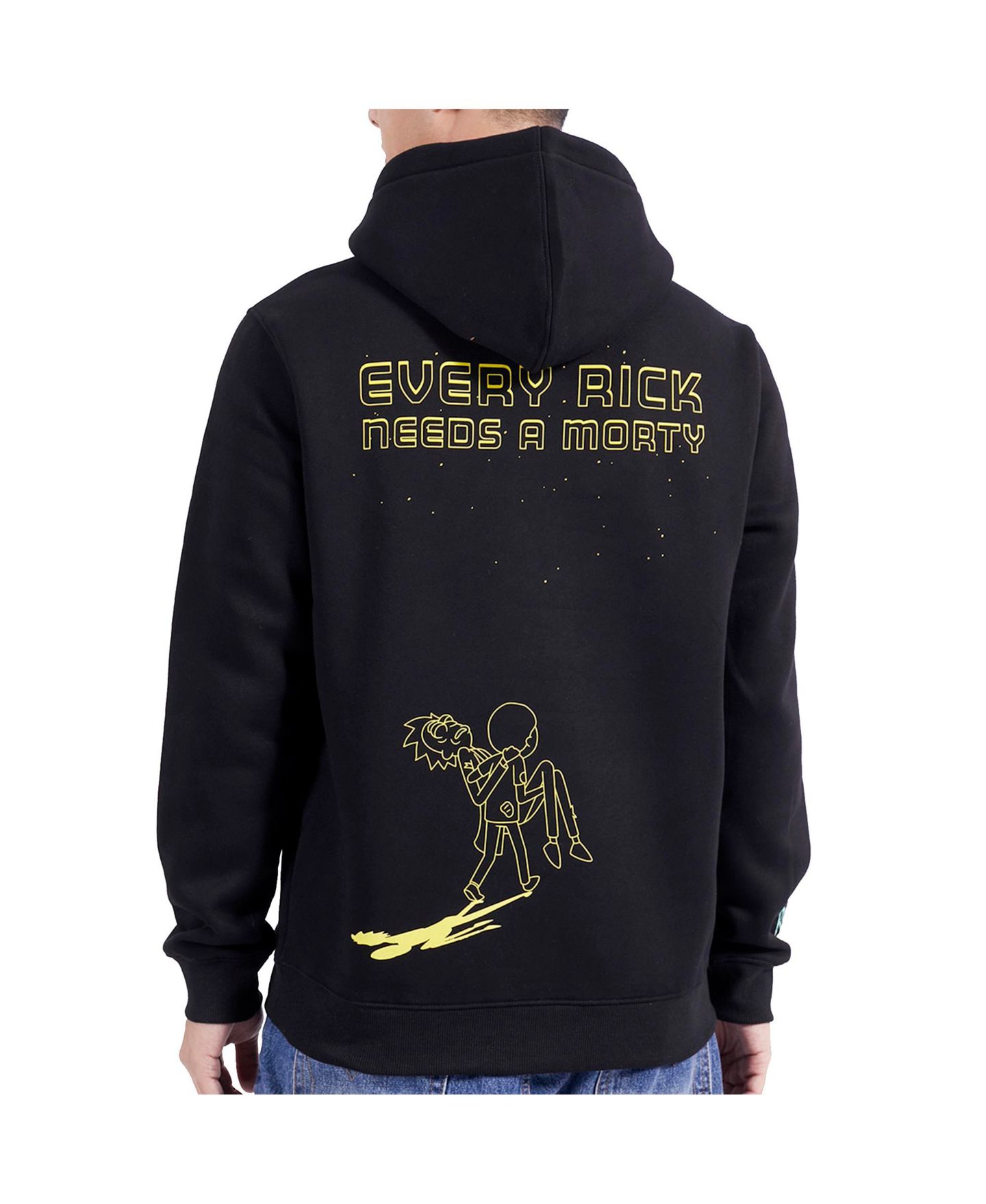 Мужское худи Freeze Max Black Rick And Morty Every Rick Pullover — фото 5