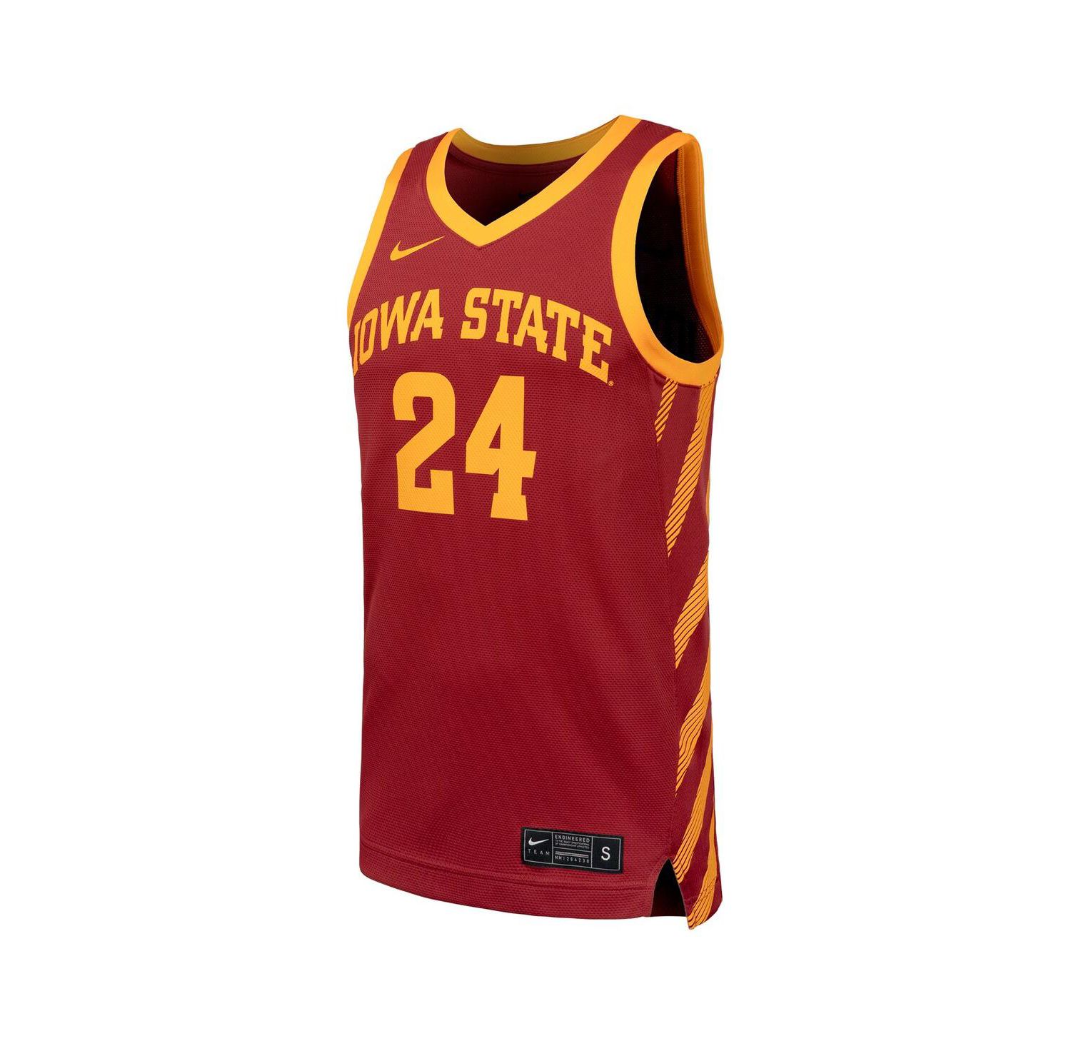 Men's Cardinal Iowa State Cyclones Replica Basketball Jersey