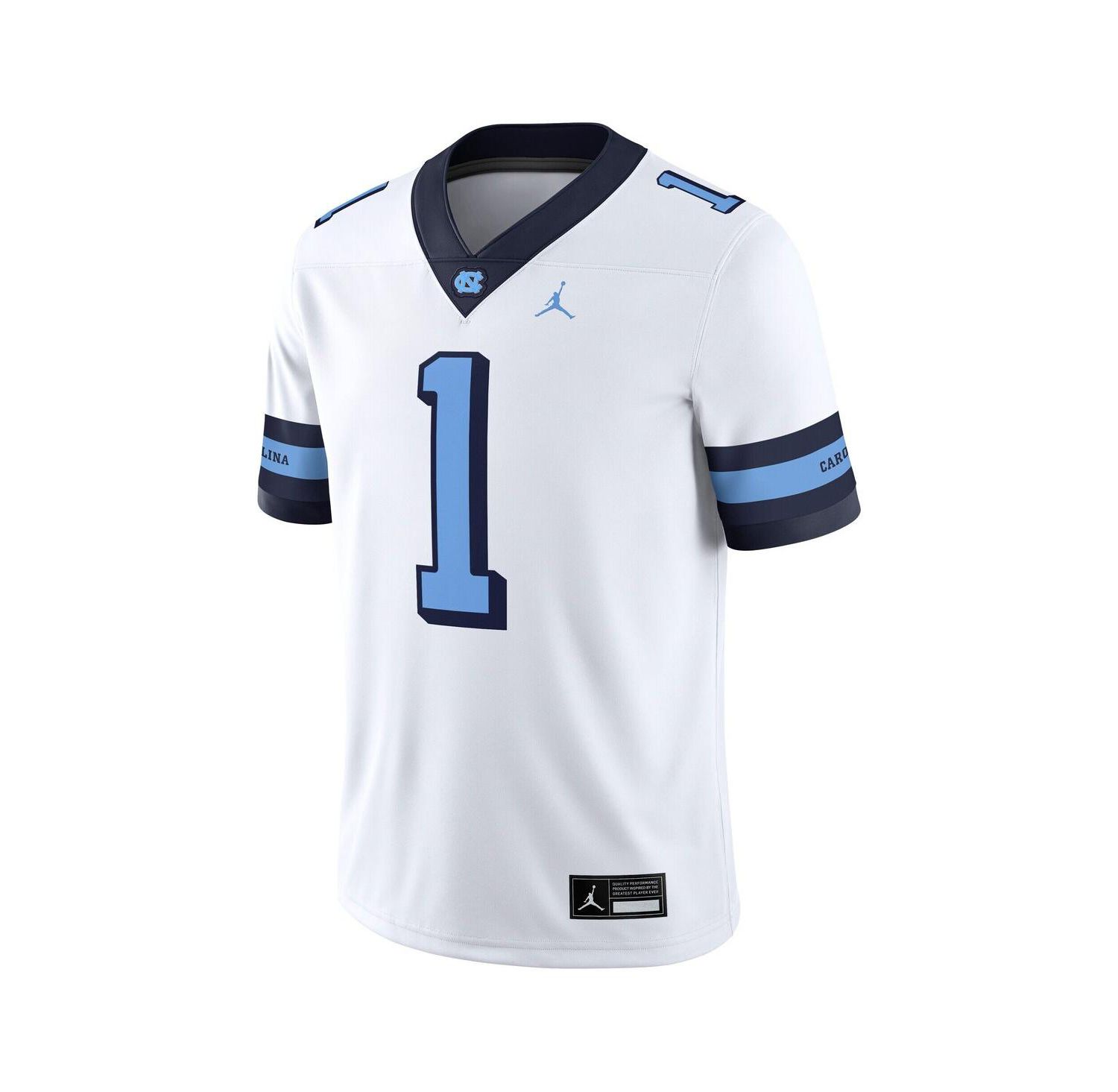 Big Boys and Girls 1 White North Carolina Tar Heels Alternate Game Jersey