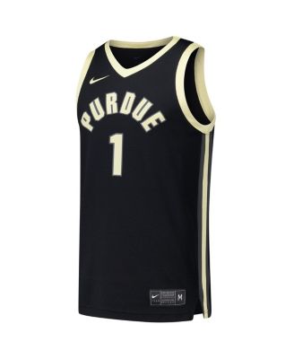 Men's 1 Black Purdue Boilermakers Replica Basketball Jersey