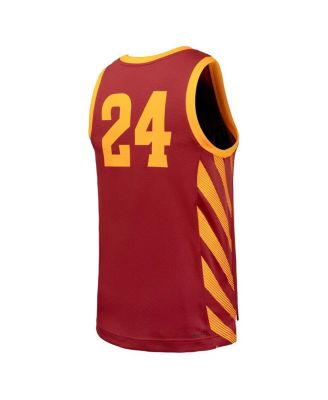 Men's Cardinal Iowa State Cyclones Replica Basketball Jersey