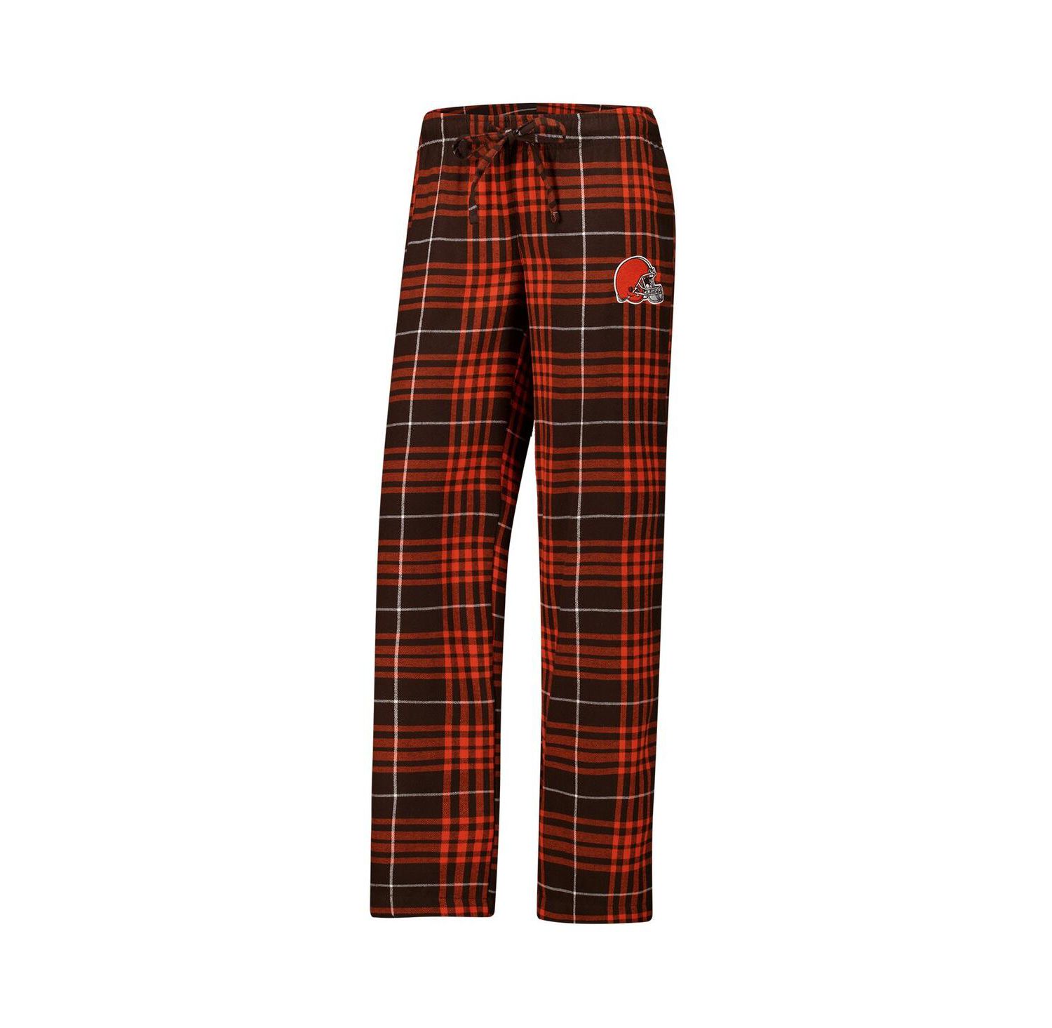 Women's Cleveland Browns Vector T-Shirt Flannel Pants Sleep Set