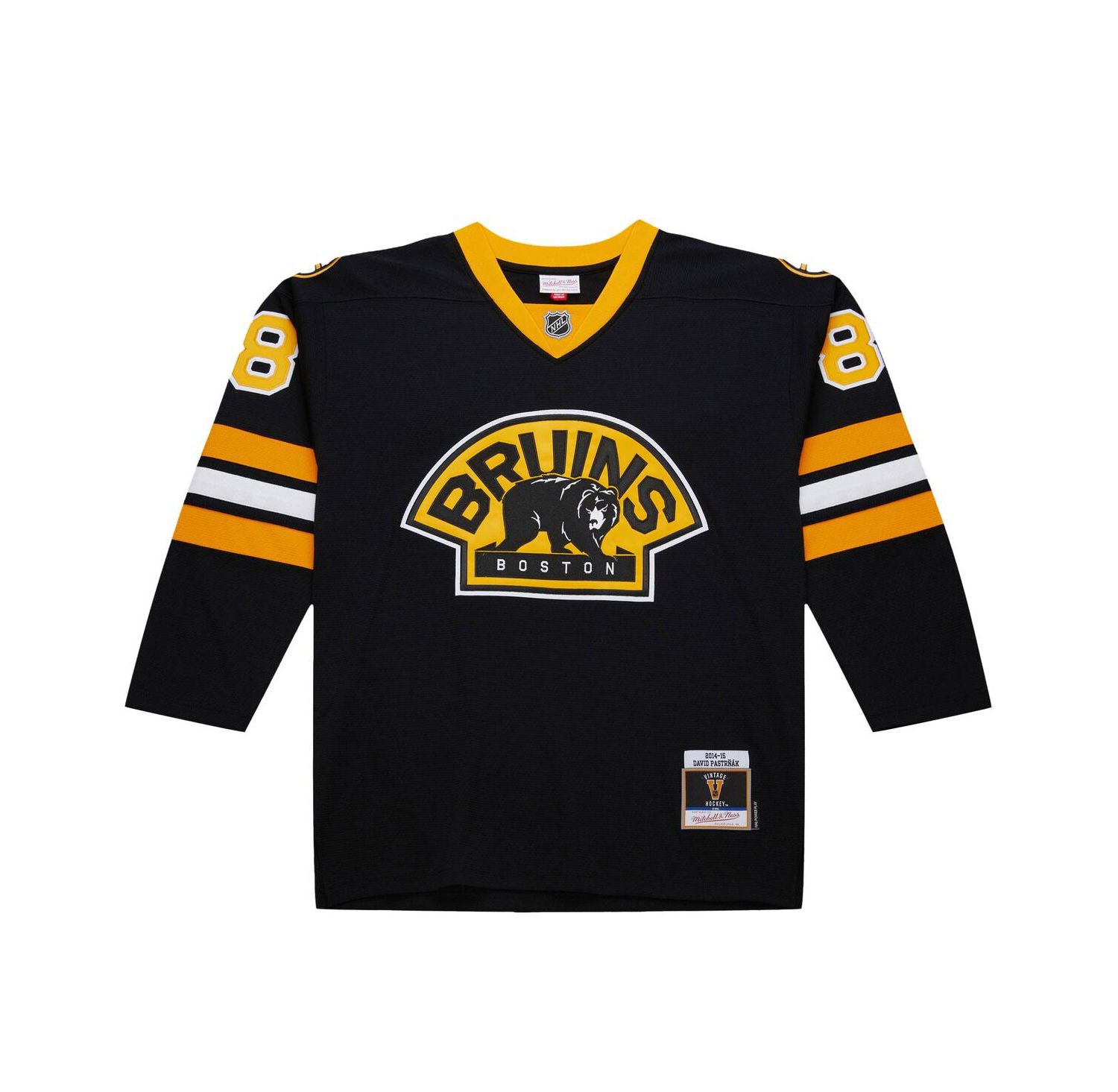 Men's David Pastrnak Black Boston Bruins 2014-15 Power Play Jersey