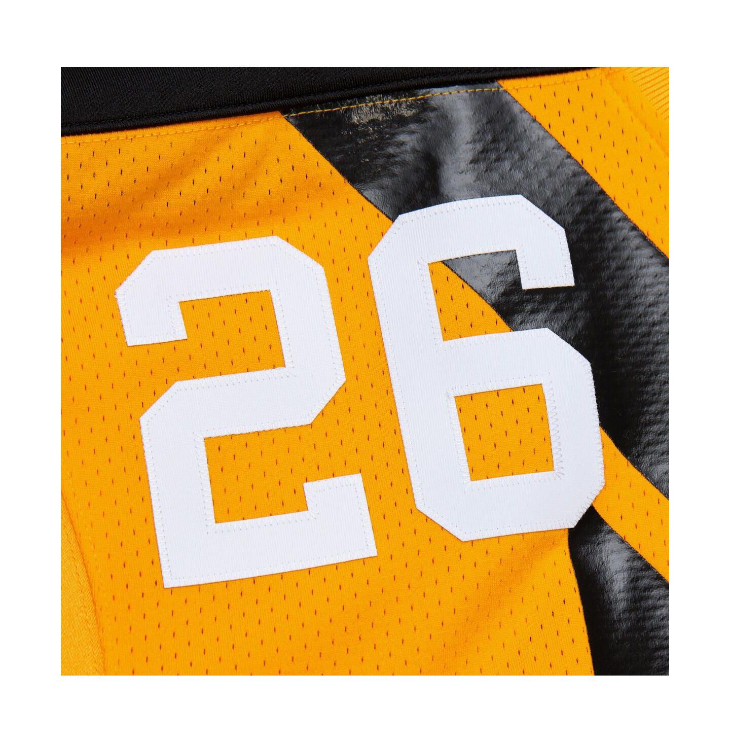 Мужской топ Mitchell & Ness Rod Woodson Gold Pittsburgh Steelers 1994 Authentic Throwback Retired Player Jersey — фото 2