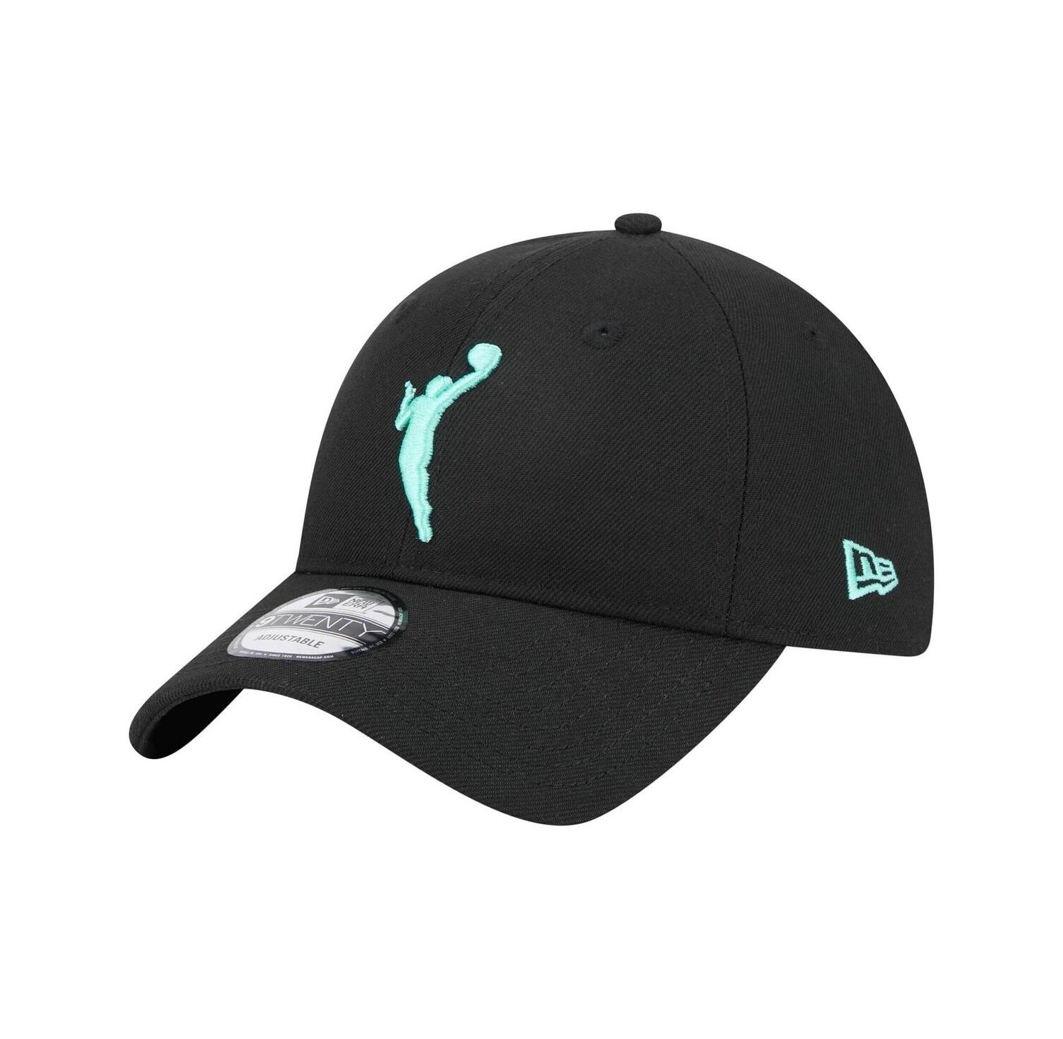 Men's Black New York Liberty 9TWENTY Adjustable Hat