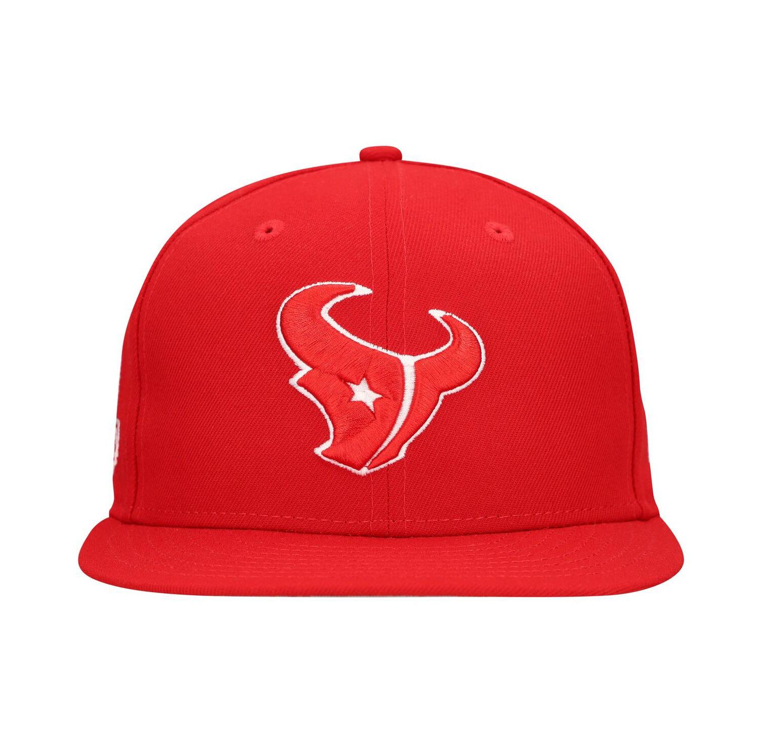 Men's Red Houston Texans Main Patch 59FIFTY Fitted Hat