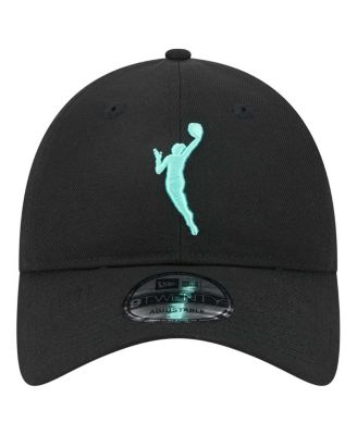 Men's Black New York Liberty 9TWENTY Adjustable Hat