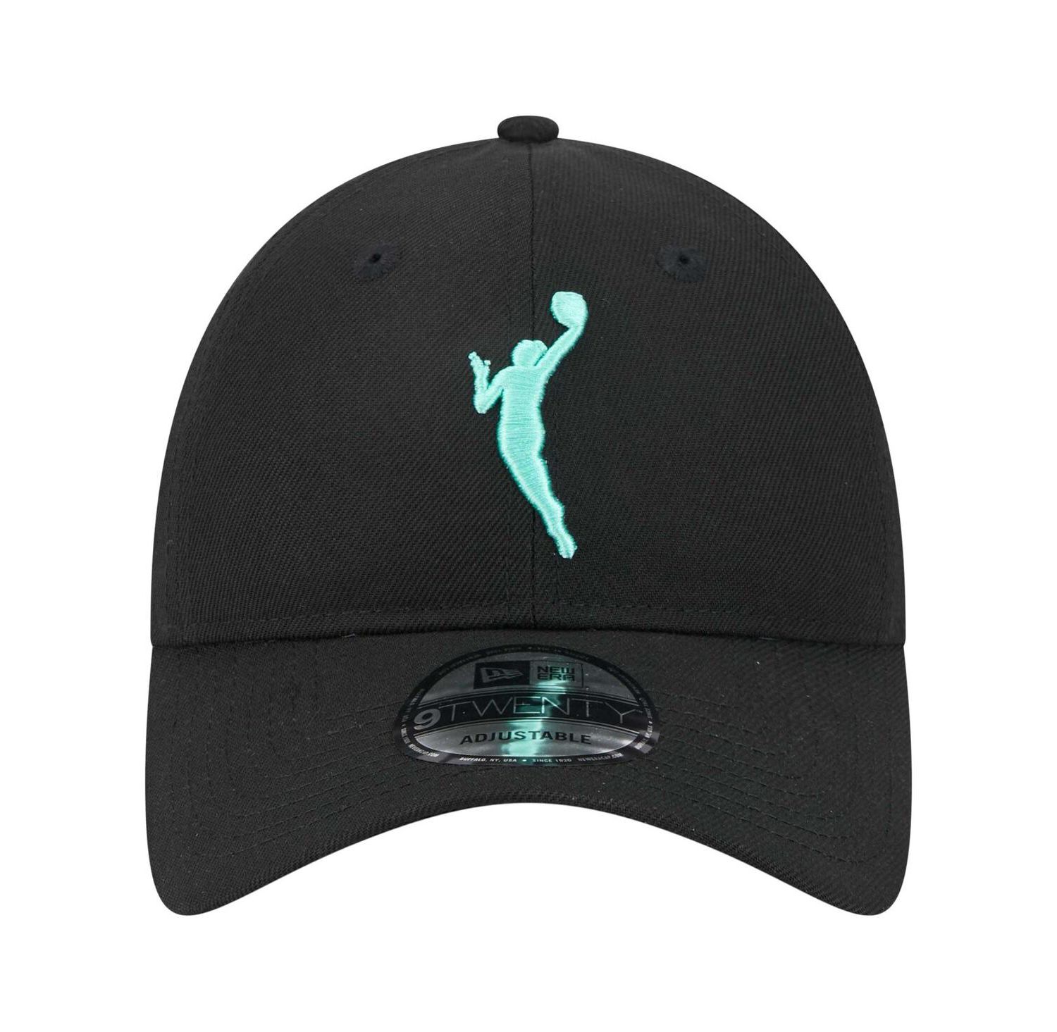 Men's Black New York Liberty 9TWENTY Adjustable Hat