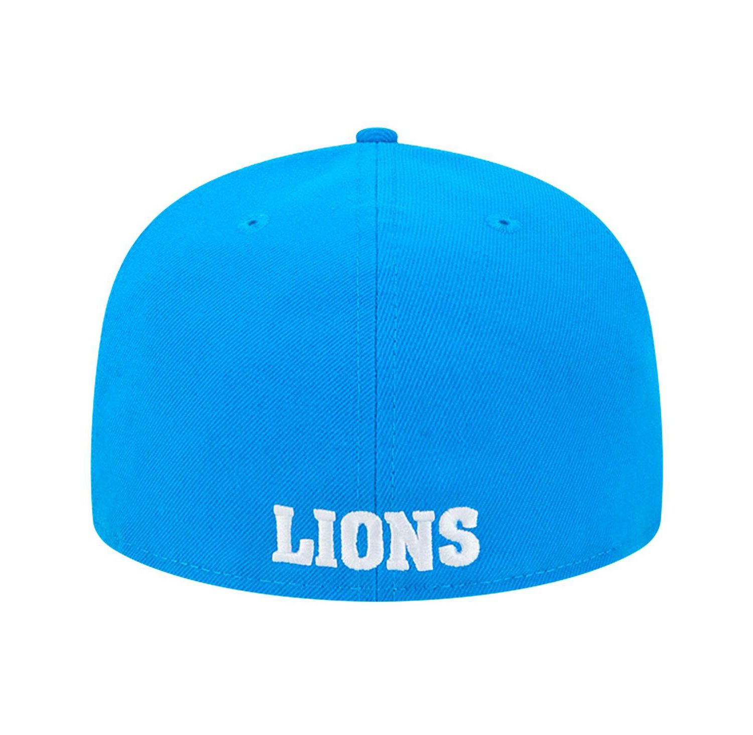 Men's Blue Detroit Lions Omaha Throwback 59FIFTY Fitted Hat
