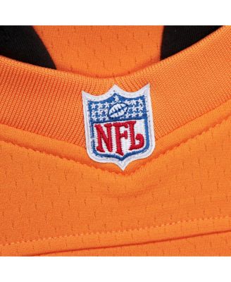 Men's Mike Alstott Orange Tampa Bay Buccaneers Player Name Number Hoodie Legacy Jersey