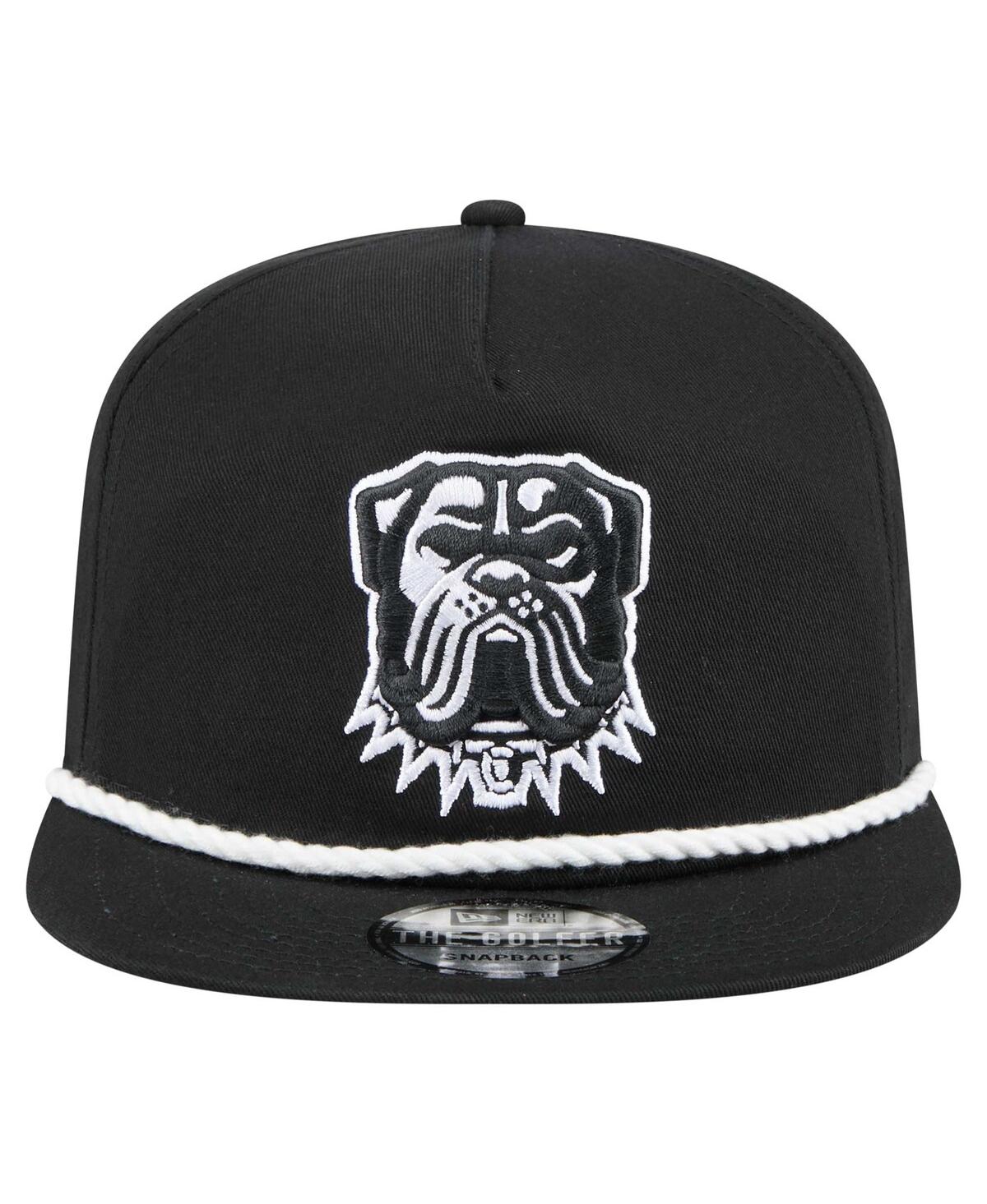 NEW ERA MEN'S BLACK CLEVELAND BROWNS B-DUB GOLFER SNAPBACK HAT