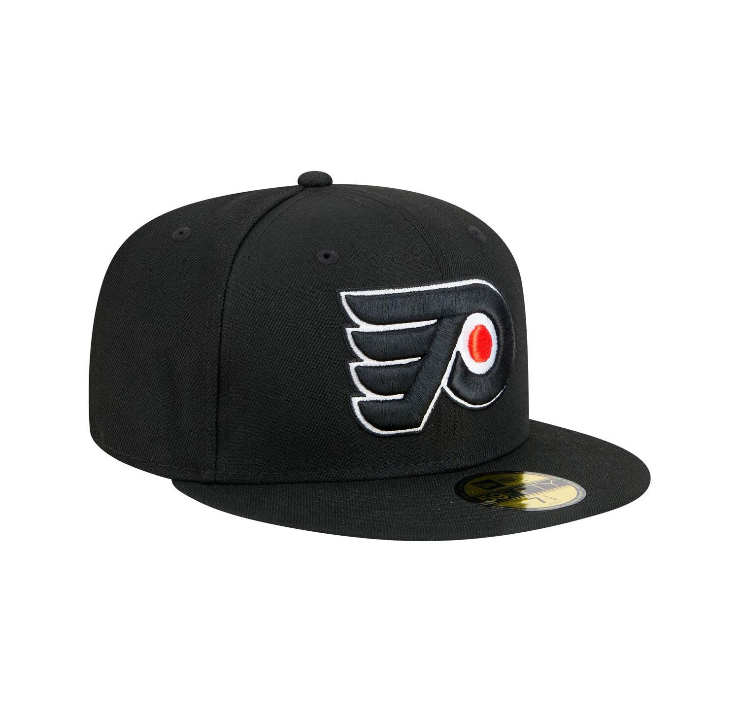 Men's Black Philadelphia Flyers Core 59FIFTY Fitted Hat