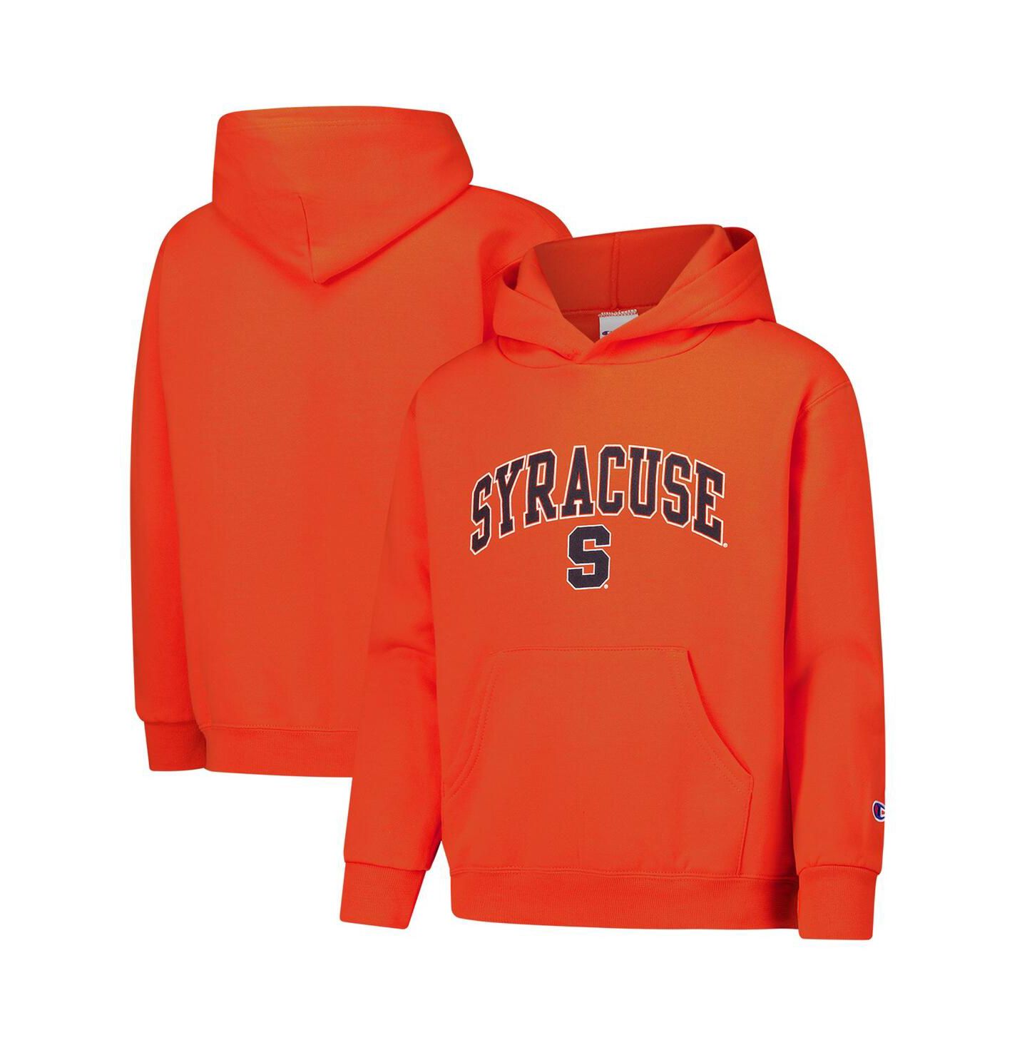 Детское худи Champion Orange Syracuse Orange Campus Pullover — фото 1