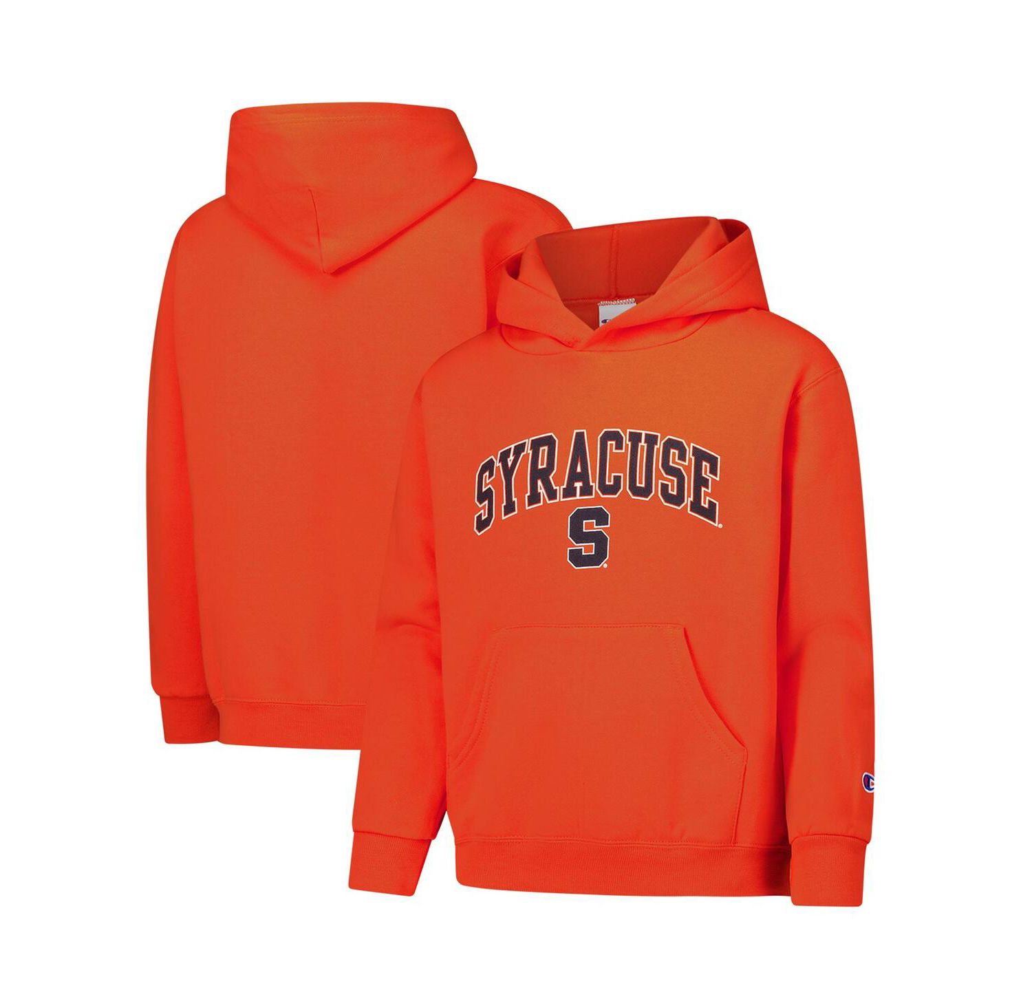 Big Boys and Girls Orange Syracuse Orange Campus Pullover Hoodie