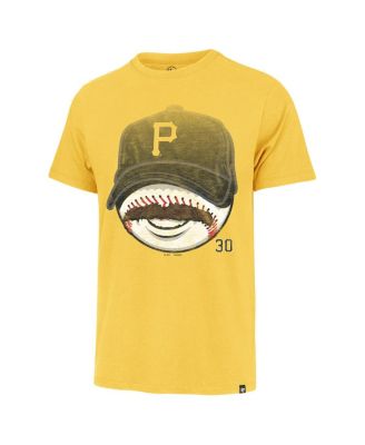 Men's Paul Skenes Gold Pittsburgh Pirates Mustache Franklin T-Shirt