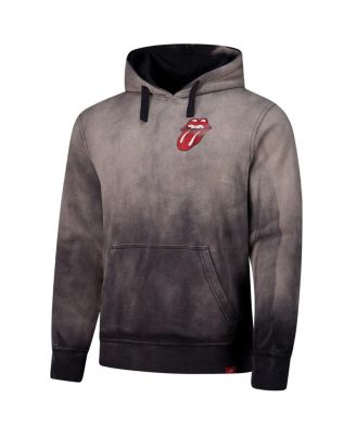 Men's and Women's Gray Rolling Stones x Chicago Bulls Collab Pullover Hoodie