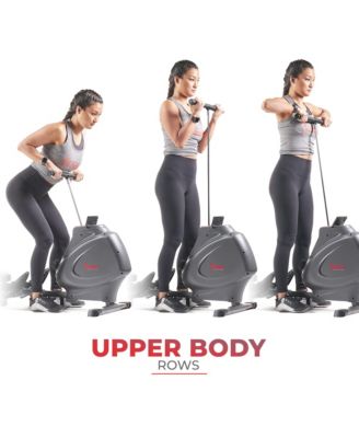 Smart Multifunction Magnetic Rowing Machine, Smart Rower with SunnyFit App Enhanced Bluetooth Connectivity