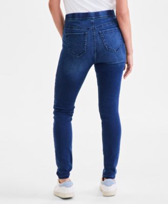 Women's Mid-Rise Pull-On Jeggings, Created for Macy's