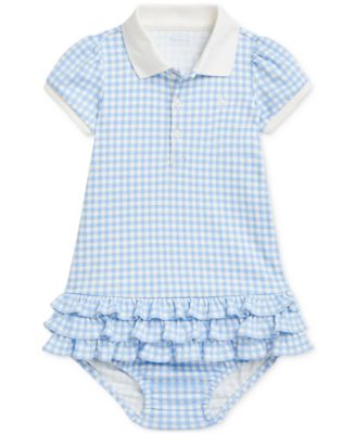 Polo Ralph Lauren - Baby Ruffled Gingham Polo Dress