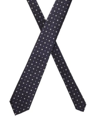 Men's Silk Jacquard Double D Monogram Tie