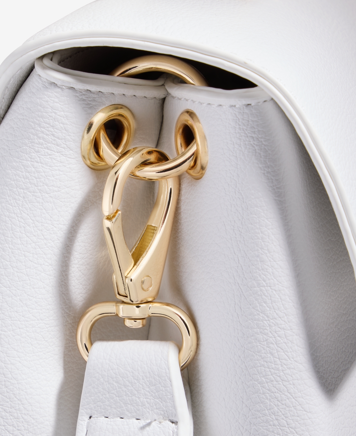 On 34th Kristt Small Solid Top Handle Crossbody, Exclusively At Macy's In Bright White