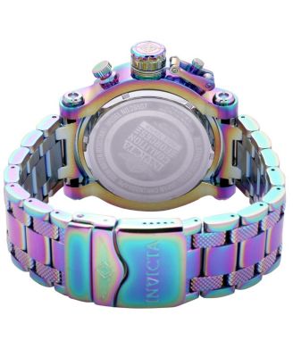 Men's 26507 Coalition Forces Quartz Chronograph Iridescent Dial Watch