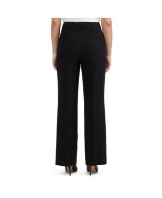 Women's Straight Leg Pant with Satin Waistband